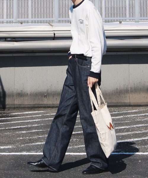 y/m by sawa（イムバイサワ）の「SAWA×y/m MEトートBAG（トートバッグ・メンズ・オフホワイト・FREE）」の4枚目の写真