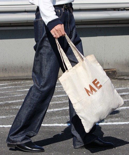 y/m by sawa（イムバイサワ）の「SAWA×y/m MEトートBAG（トートバッグ・メンズ・オフホワイト・FREE）」の3枚目の写真
