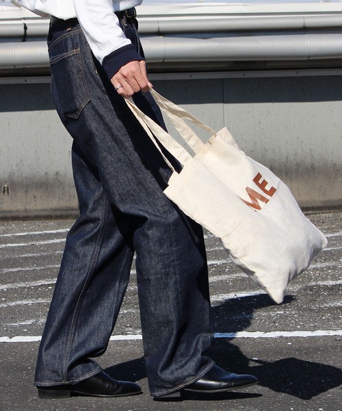 y/m by sawa（イムバイサワ）の「SAWA×y/m MEトートBAG（トートバッグ・メンズ・オフホワイト・FREE）」の6枚目の写真