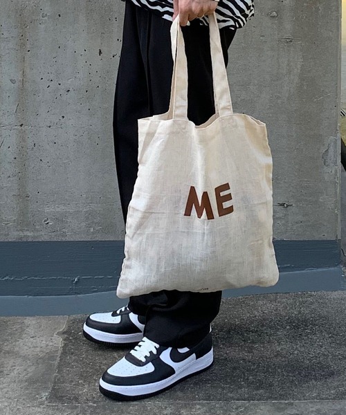 y/m by sawa（イムバイサワ）の「SAWA×y/m MEトートBAG（トートバッグ・メンズ・オフホワイト・FREE）」の2枚目の写真