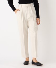 ◆ウーリーカルゼテーパードパンツ