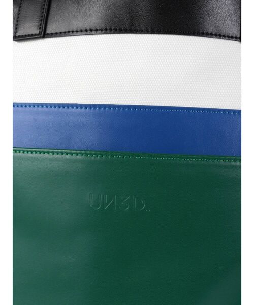 UN3D.（アンスリード）の「ビッグポケットトートバッグ（トートバッグ・レディース・ホワイト/ブラック/ブラウン/グリーン・FREE）」の9枚目の写真