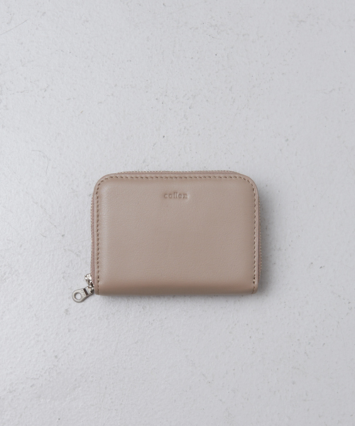 the case(ザケース)の「【別注】THE CASE×collex ジップウォレット(財布・レディース・ブラック/カーキ/ベージュ・フリー)」の2枚目の写真