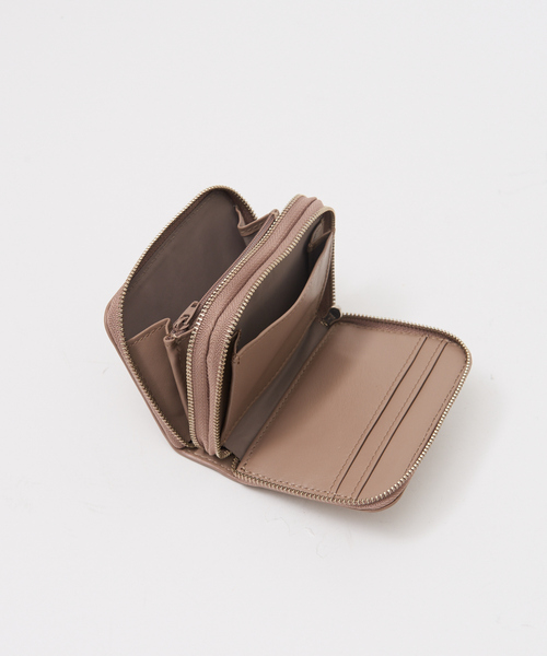 the case(ザケース)の「【別注】THE CASE×collex ジップウォレット(財布・レディース・ブラック/カーキ/ベージュ・フリー)」の5枚目の写真