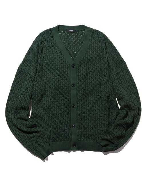 glamb（グラム）の「Openwork Cardgian / オープンワークカーディガン（カーディガン/ボレロ・メンズ・ブラック/グリーン/イエロー・L/M/S）」の15枚目の写真