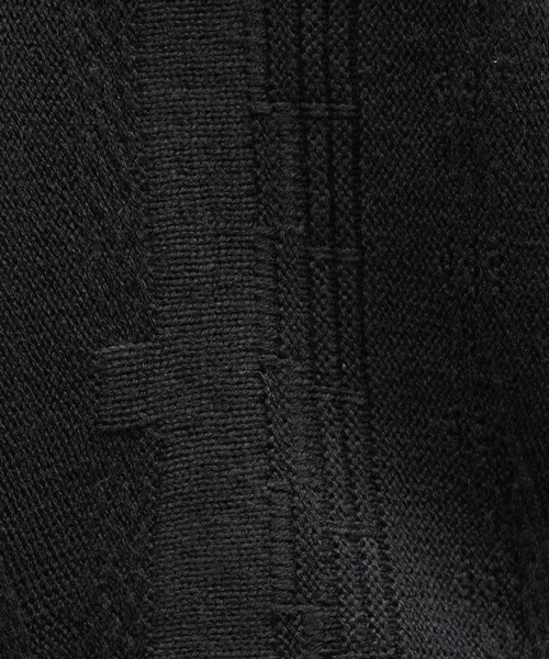 Confirm(コンファーム)の「ヴィンテージライク レトロジャガードストライプ柄 ビッグシルエット 3Dニットプルオーバー 【Confirm】(ニット/セーター・メンズ・ブラック/ボルドー/モカ/ナチュラル/ブルー系その他/ホワイト系その他/ブラック系その他・M/L)」の10枚目の写真