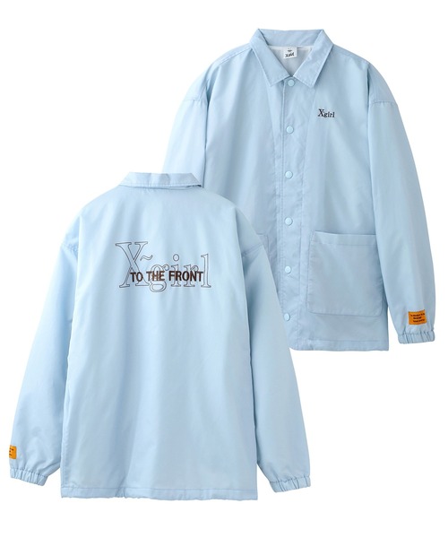 早い者勝ち X-girl TATTOO COACH JACKET ジャストサイズ感 105241021009-1-s.jpg