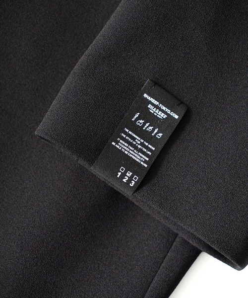 SHAREEF（シャリーフ）の「GEORGETTE DOUBLE JK（テーラードジャケット・メンズ・ブラック/グリーン/チャコール・1/2）」の8枚目の写真