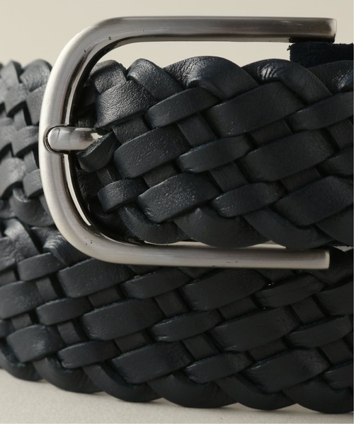 STUSSY（ステューシー）の「【STUSSY / ステューシー】Braided Leather Belt（ベルト・メンズ・ブラック/ブルー・SMALL/MEDIUM）」の5枚目の写真