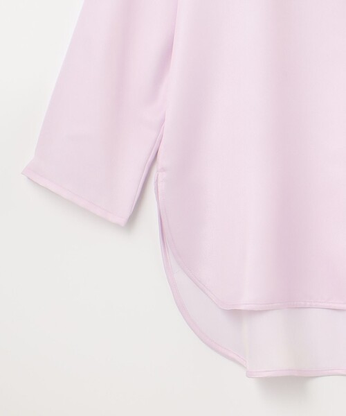Diagram(ダイアグラム)の「レタードプリントトップ(Tシャツ/カットソー・レディース・ラベンダー/ホワイト・36)」の10枚目の写真