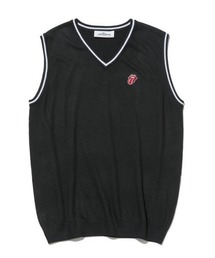 RAWLIFE | BACK SPIN!/バックスピン!/The Rolling Stones Shoes LOGO KNIT VEST(ベスト)