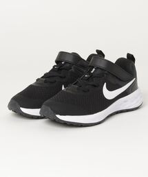 NIKE | NIKE ナイキ 17-22REVOLUTION 6 NN (PSV) レボリューション 6 NN PSV KDD1095 003BLACK/WHITE(スニーカー)