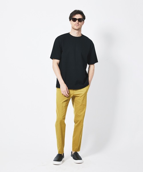 junhashimoto(ジュンハシモト)の「P04 TUCK LESS PANTS(その他パンツ・メンズ・ブラック/ベージュ・4/3/5/2)」の4枚目の写真