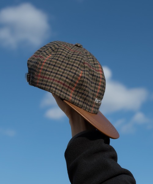 Perushu（ペルーシュ）の「レトロチェックキャップ（キャップ・メンズ・ダークブラウン/グレー/グリーン・FREE）」の20枚目の写真