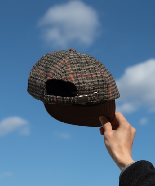 Perushu（ペルーシュ）の「レトロチェックキャップ（キャップ・メンズ・ダークブラウン/グレー/グリーン・FREE）」の19枚目の写真