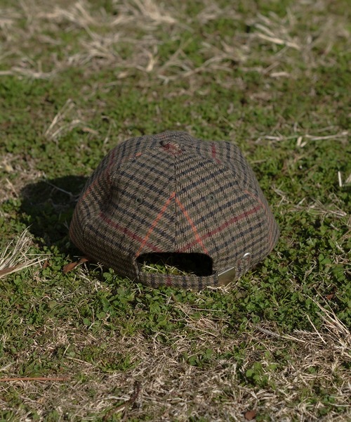 Perushu（ペルーシュ）の「レトロチェックキャップ（キャップ・メンズ・ダークブラウン/グレー/グリーン・FREE）」の17枚目の写真