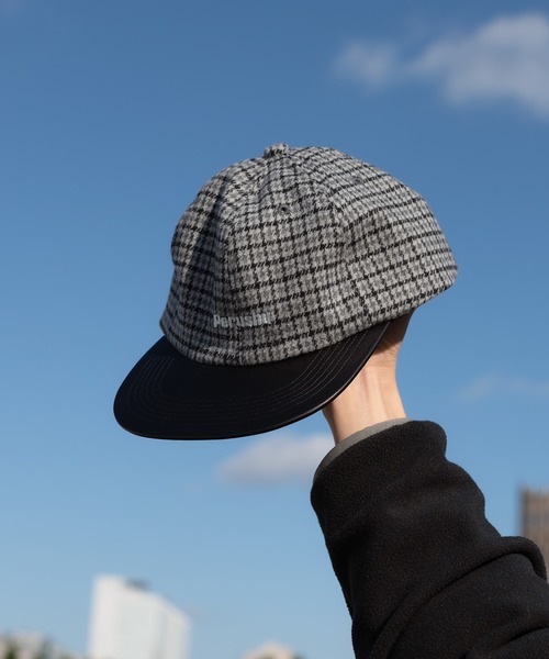 Perushu（ペルーシュ）の「レトロチェックキャップ（キャップ・メンズ・ダークブラウン/グレー/グリーン・FREE）」の7枚目の写真