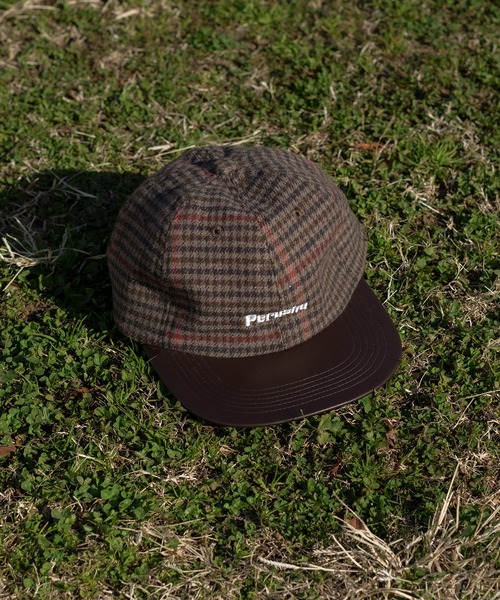 Perushu（ペルーシュ）の「レトロチェックキャップ（キャップ・メンズ・ダークブラウン/グレー/グリーン・FREE）」の10枚目の写真