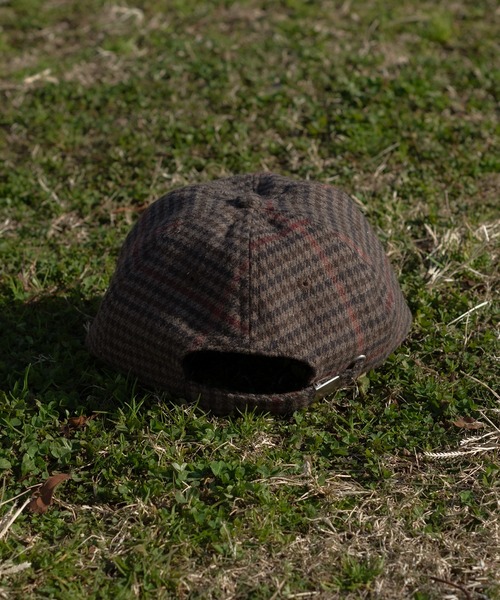 Perushu（ペルーシュ）の「レトロチェックキャップ（キャップ・メンズ・ダークブラウン/グレー/グリーン・FREE）」の11枚目の写真