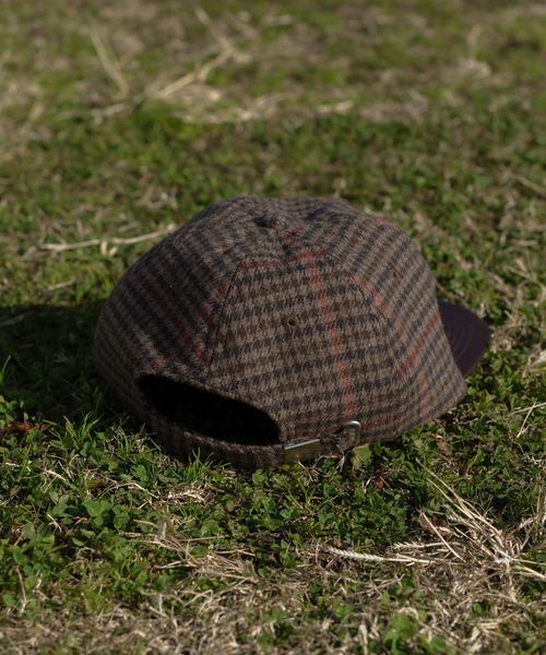 Perushu（ペルーシュ）の「レトロチェックキャップ（キャップ・メンズ・ダークブラウン/グレー/グリーン・FREE）」の12枚目の写真