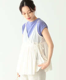 BEAMS BOY | BEAMS BOY / コットン リネン カシュクール キャミソール(キャミソール)