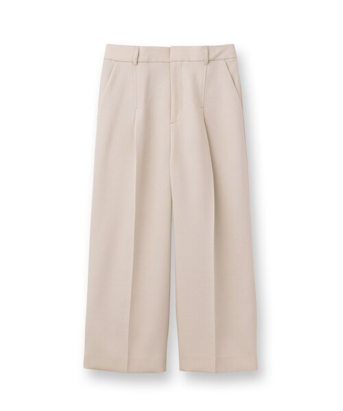 UNTITLED（アンタイトル）の「◆ウール混サテン ワイドパンツ【洗える】（その他パンツ・レディース・ブラック/ベージュ・44/46/48/42/00/01/02/03/04）」の3枚目の写真