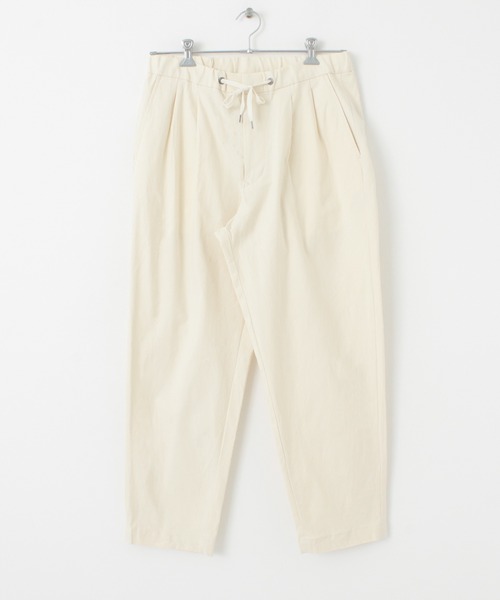 WORK NOT WORK URBAN RESEARCH(ワークノットワークアーバンリサーチ)の「WORK NOT WORK Stretch Twill 2Tuck Pants(その他パンツ・メンズ・ネイビー/オフホワイト/オリーブ・SMALL/MEDIUM/LARGE)」の8枚目の写真