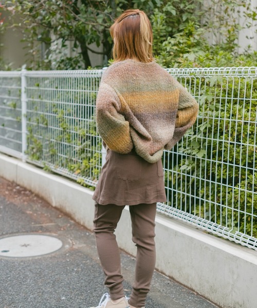 MILLER（ミラー）の「【Miller別注】スカート付きレギンス（その他パンツ・レディース・ダークブラウン/アイボリー/ブラック・FREE）」の8枚目の写真