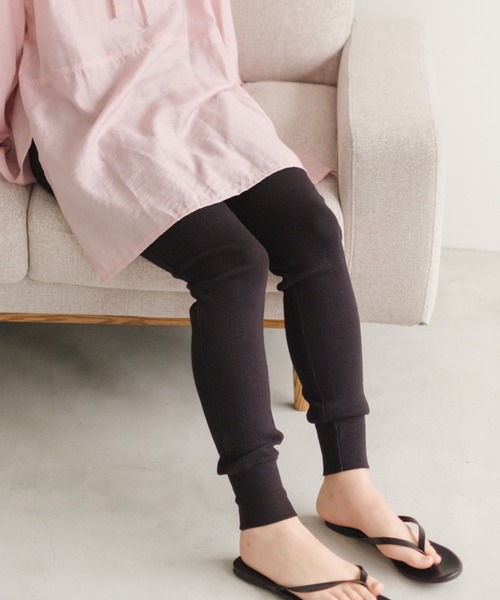 MILLER（ミラー）の「【Miller別注】スカート付きレギンス（その他パンツ・レディース・ダークブラウン/アイボリー/ブラック・FREE）」の16枚目の写真