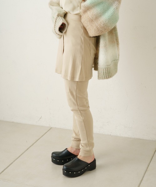 MILLER（ミラー）の「【Miller別注】スカート付きレギンス（その他パンツ・レディース・ダークブラウン/アイボリー/ブラック・FREE）」の22枚目の写真