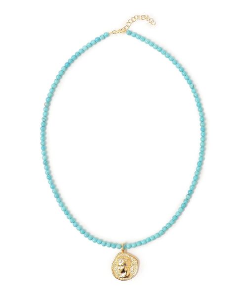 SHIPS(シップス)の「HERMINA ATHEN:ワントップネックレス(ネックレス・レディース・ホワイト系その他/ブラック/ブルー/ブルー系その他・ONE SIZE)」の6枚目の写真