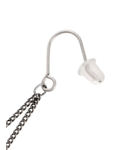 EATME（イートミー）の「EMロゴフェイクパールピアス（ピアス（両耳用）・レディース・シルバー・FREE）」の8枚目の写真