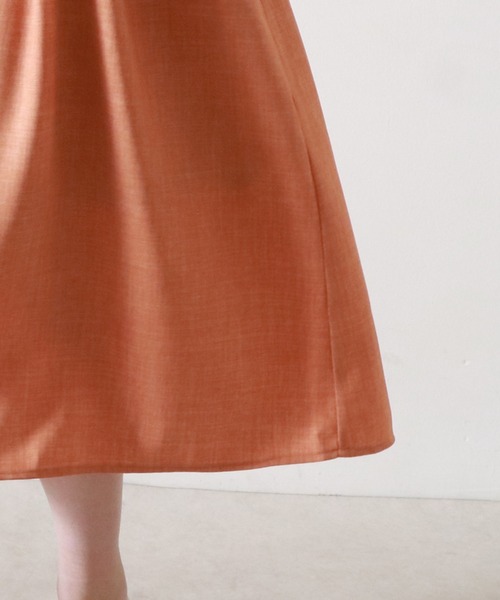 ボリュームスリーブワンピース