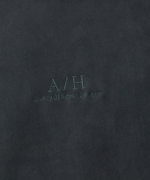 ABAHOUSE GRAY(アバハウスグレイ)の「【アンサンブル対応】ネオスウェード AH 刺繍 プルオーバー パーカー(パーカー・メンズ・ブラック/ベージュ/グレー/グレイッシュブルー/ライトグレー・46/48)」の20枚目の写真