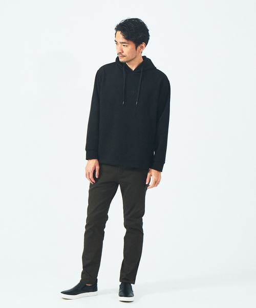 ABAHOUSE GRAY(アバハウスグレイ)の「【アンサンブル対応】ネオスウェード AH 刺繍 プルオーバー パーカー(パーカー・メンズ・ブラック/ベージュ/グレー/グレイッシュブルー/ライトグレー・46/48)」の22枚目の写真