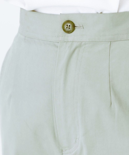 MILKFED.（ミルクフェド）の「CENTER PRESSED PANTS（その他パンツ・レディース・ベージュ/ライトグリーン・ONE SIZE）」の19枚目の写真