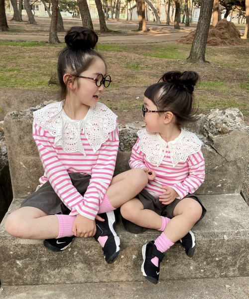 CIAOPANIC TYPY(チャオパニックティピー)の「【KIDS】ツイルボリュームショーツ(その他パンツ・キッズ・チャコールグレー/グレー系その他・SMALL/X-LARGE/MEDIUM/XX-LARGE/LARGE)」の21枚目の写真