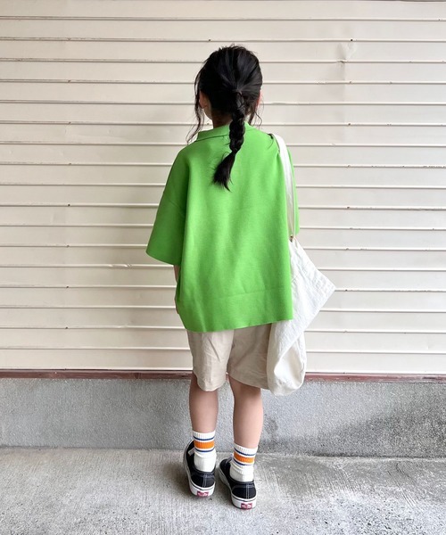 CIAOPANIC TYPY(チャオパニックティピー)の「【KIDS】ツイルボリュームショーツ(その他パンツ・キッズ・チャコールグレー/グレー系その他・SMALL/X-LARGE/MEDIUM/XX-LARGE/LARGE)」の17枚目の写真