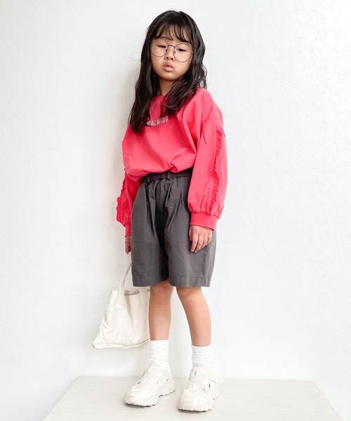 CIAOPANIC TYPY(チャオパニックティピー)の「【KIDS】ツイルボリュームショーツ(その他パンツ・キッズ・チャコールグレー/グレー系その他・SMALL/X-LARGE/MEDIUM/XX-LARGE/LARGE)」の18枚目の写真