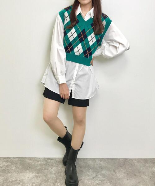 INGNI（イング）の「ブロードシャツ（シャツ/ブラウス・レディース・オフホワイト・M）」の9枚目の写真
