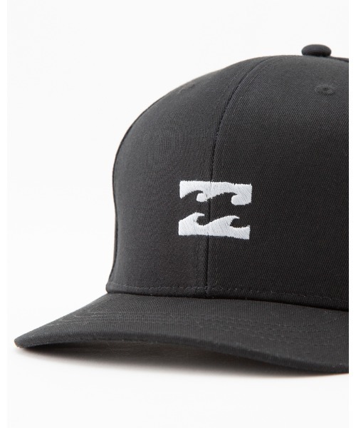 BILLABONG（ビラボン）の「BILLABONG メンズ ALL DAY SNAPBACK キャップ 【2022年春夏モデル】/ビラボン帽子（キャップ・メンズ・ブラック/グレー・FREE）」の8枚目の写真