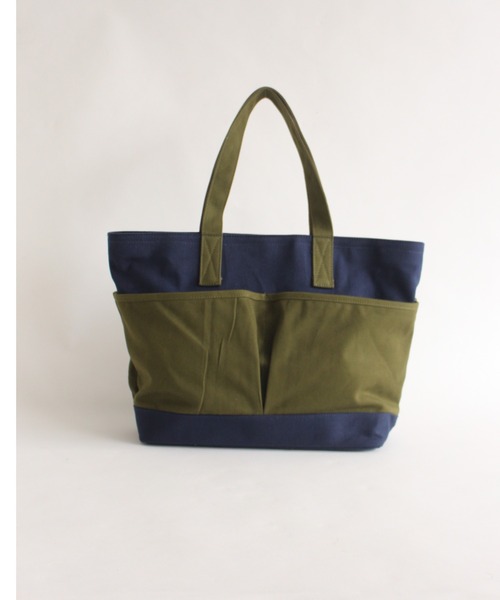 AVIREX(アヴィレックス)の「BERSA Ⅲ/ バーサ3/ トートバッグ(トートバッグ・レディース・オフホワイト/ネイビー/ブラック・FREE)」の13枚目の写真