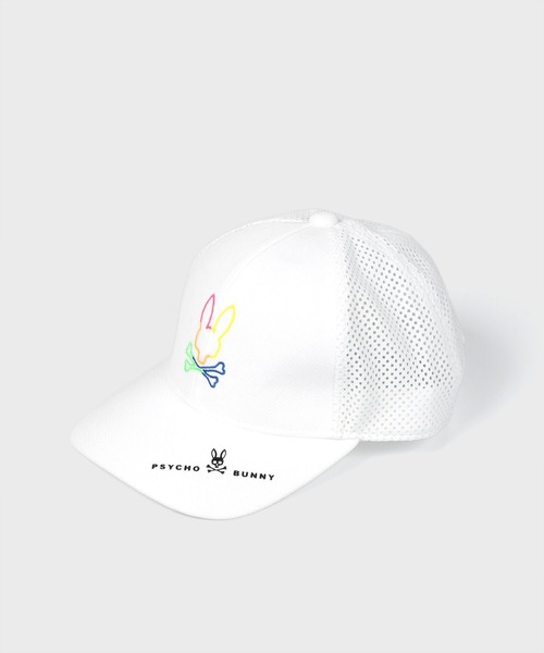 Golf シルエットネオンロゴ パンチングメッシュ キャップ キャップ Psycho Bunny サイコバニー のファッション通販 Zozotown