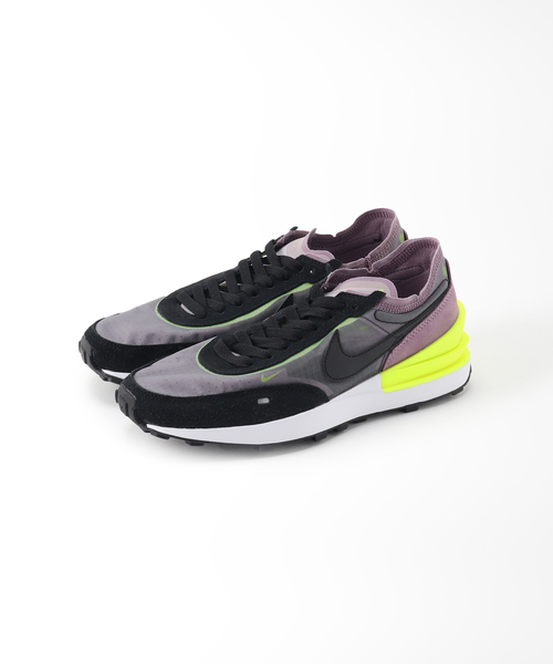 NIKE(ナイキ)の「【NIKE/ナイキ】WAFFLE ONE:スニーカー(スニーカー・レディース・ホワイト/パープル・23.5cm/24cm/24.5cm/25cm)」の1枚目の写真