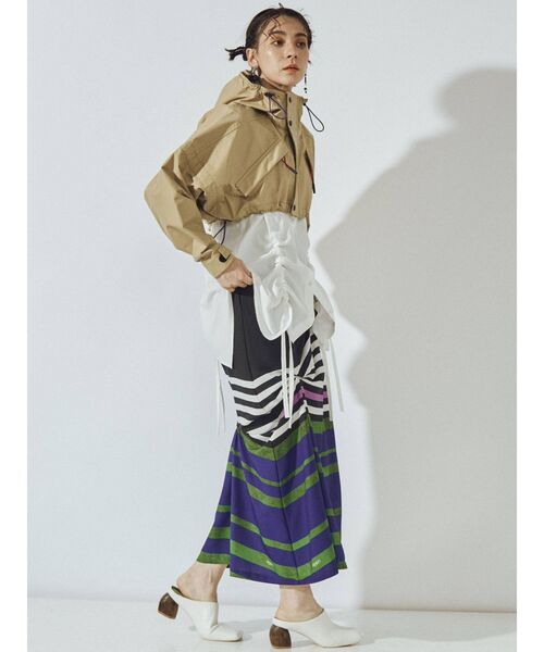 UN3D.(アンスリード)の「ヘムギャザーシャツキャミソール(キャミソール・レディース・ホワイト・FREE)」の5枚目の写真