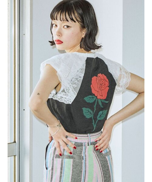 jouetie（ジュエティ）の「リメイクライクラグランカットソー（T