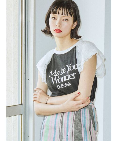 jouetie（ジュエティ）の「リメイクライクラグランカットソー（T