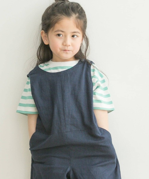 URBAN RESEARCH DOORS(アーバンリサーチドアーズ)の「OGボーダー半袖Tシャツ(KIDS)(Tシャツ/カットソー・キッズ・レッド/グリーン・120/105/135)」の7枚目の写真