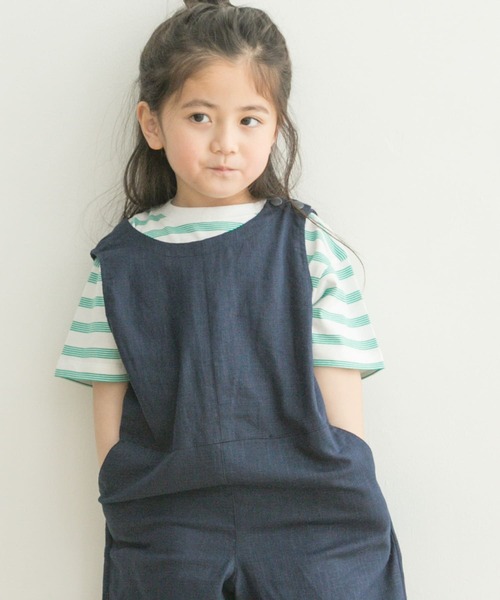 URBAN RESEARCH DOORS(アーバンリサーチドアーズ)の「OGボーダー半袖Tシャツ(KIDS)(Tシャツ/カットソー・キッズ・レッド/グリーン・120/105/135)」の8枚目の写真