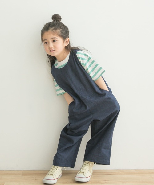 URBAN RESEARCH DOORS(アーバンリサーチドアーズ)の「OGボーダー半袖Tシャツ(KIDS)(Tシャツ/カットソー・キッズ・レッド/グリーン・120/105/135)」の9枚目の写真